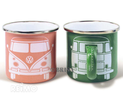 Taza VW GREEN-PINK Pack 2 Unid