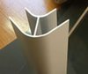 Listón Aluminio (2m)Perfil Esquinero - PLATEADO